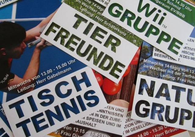 Begleitende Maßnahmen